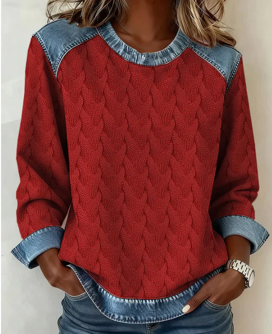 Women's Animal Lion Tiger Print Crewneck Sweatshirt