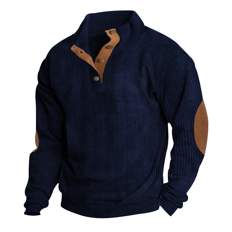 Premium Cashmere Men’s Sweatshirt — Timeless Style-Comfort & Reliable