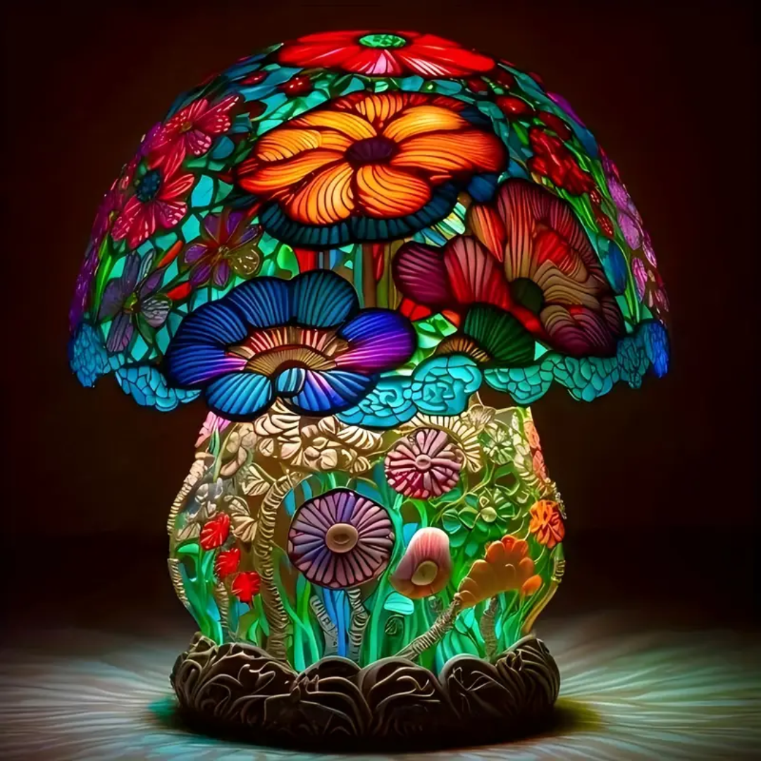 Mushroom Light Frosted-Comfort & Reliable
