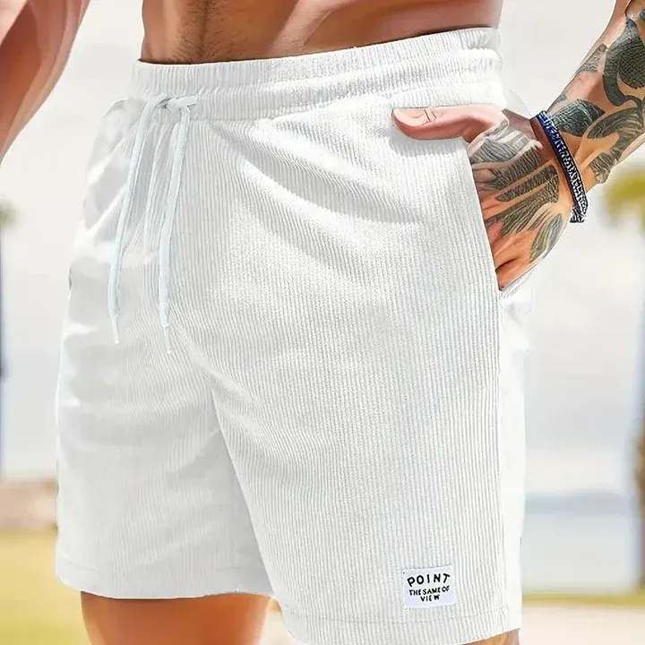 Men's corduroy shorts-Comfort & Reliable