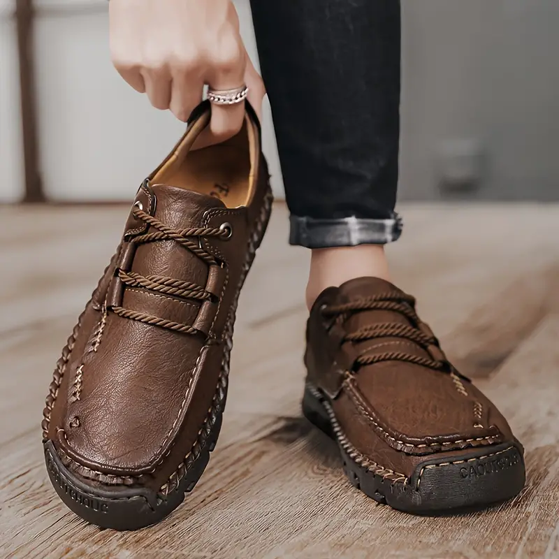 (⏰Last day 40% OFF🔥)Men's Comfort Arch Support Leather Orthopedic Shoes-Comfort & Reliable