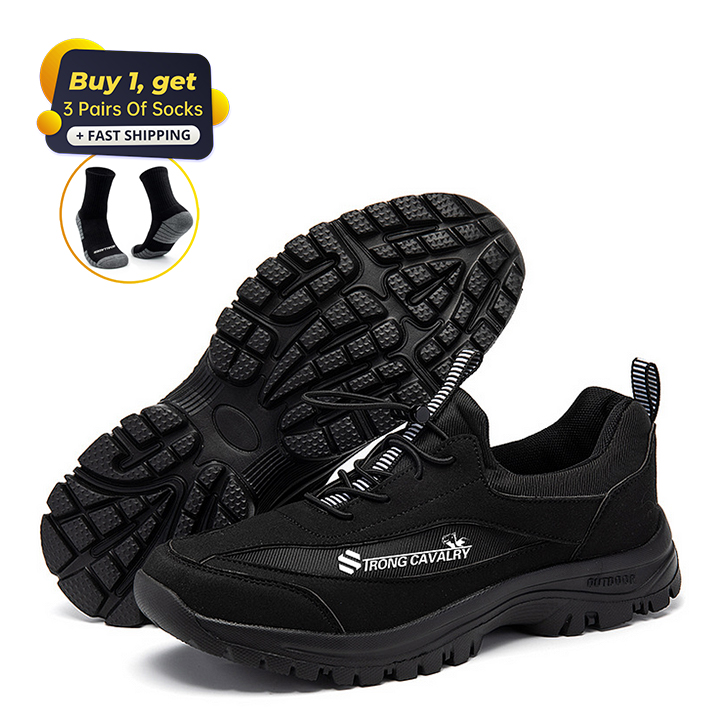 (👨‍⚕️Medical Certification®️) Men's Comfortable Orthopedic Shoes Waterproof Hiking Shoes Sneakers [Effect: Relieves Foot Pain]-Comfort & Reliable