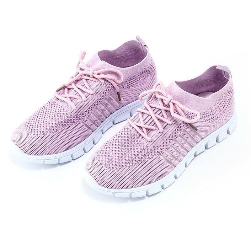 Knitted Fabric Breathable Casual Sports Shoes(BUY 2+ GET EXTRA 10% OFF🔥🔥🔥)-Comfort & Reliable