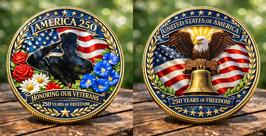🏆Flash Sale 60% OFF - U.S 250th Anniversary Commemorative Coin-Comfort & Reliable