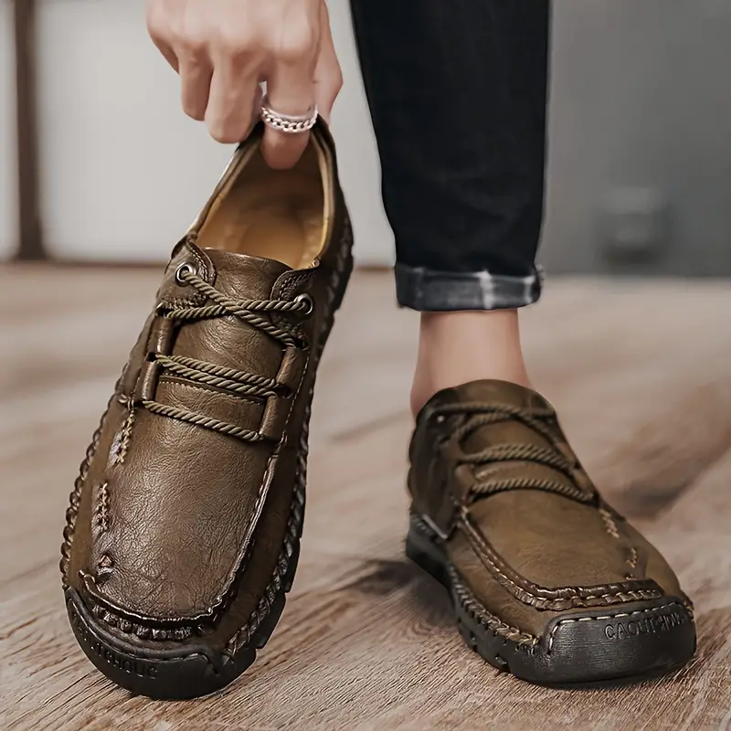 (⏰Last day 40% OFF🔥)Men's Comfort Arch Support Leather Orthopedic Shoes-Comfort & Reliable