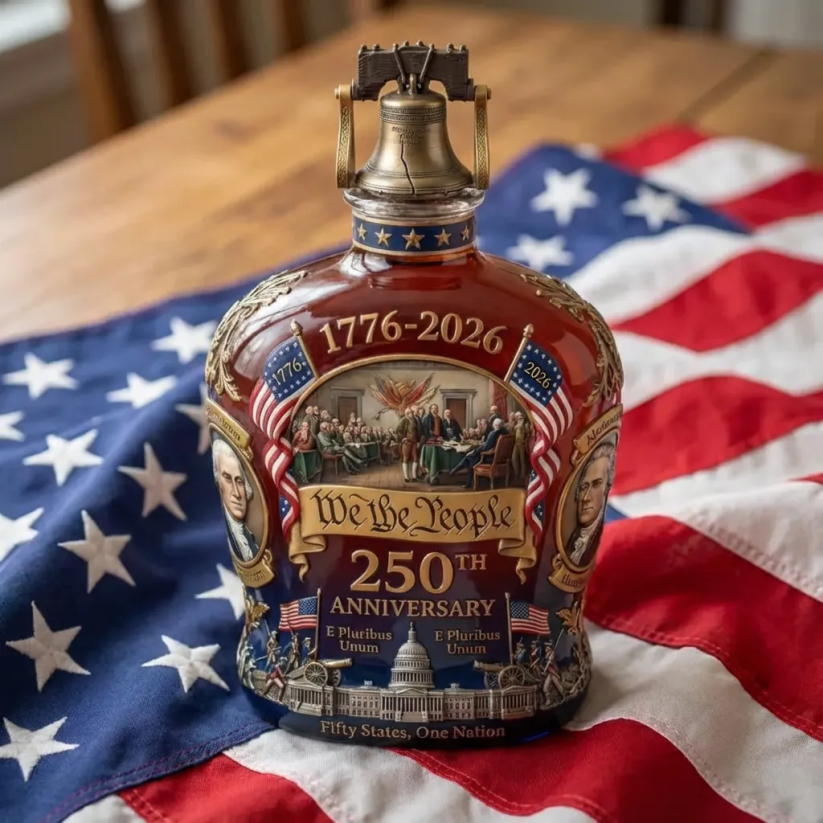 U.S. 250th Anniversary Commemorative Whiskey Decanter 1776-2026 (🎁BUY 2 FREE SHIPPING)-Comfort & Reliable