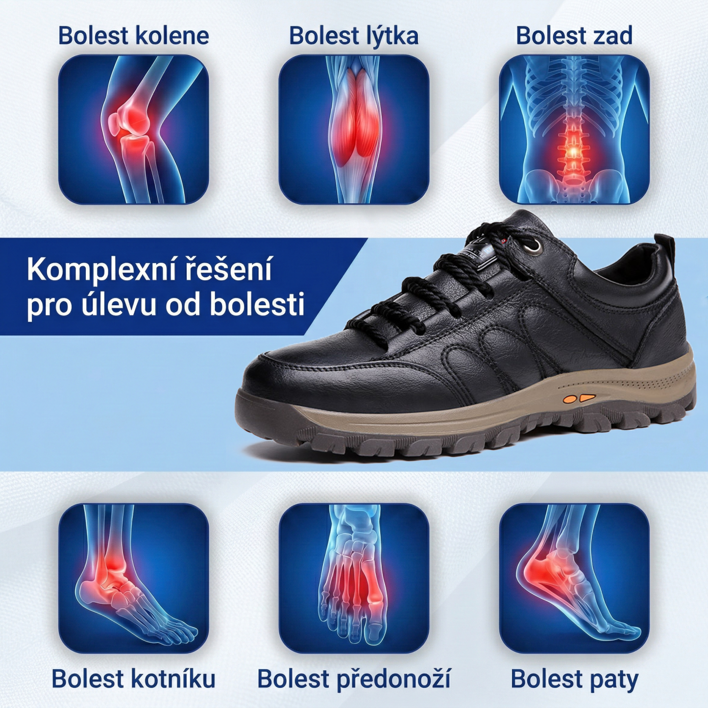 ⏰ Dnes sleva 50 %! 🔥 Měkké a pohodlné boty z telecí kůže – Ergonomický design, vodotěsné a protiskluzové