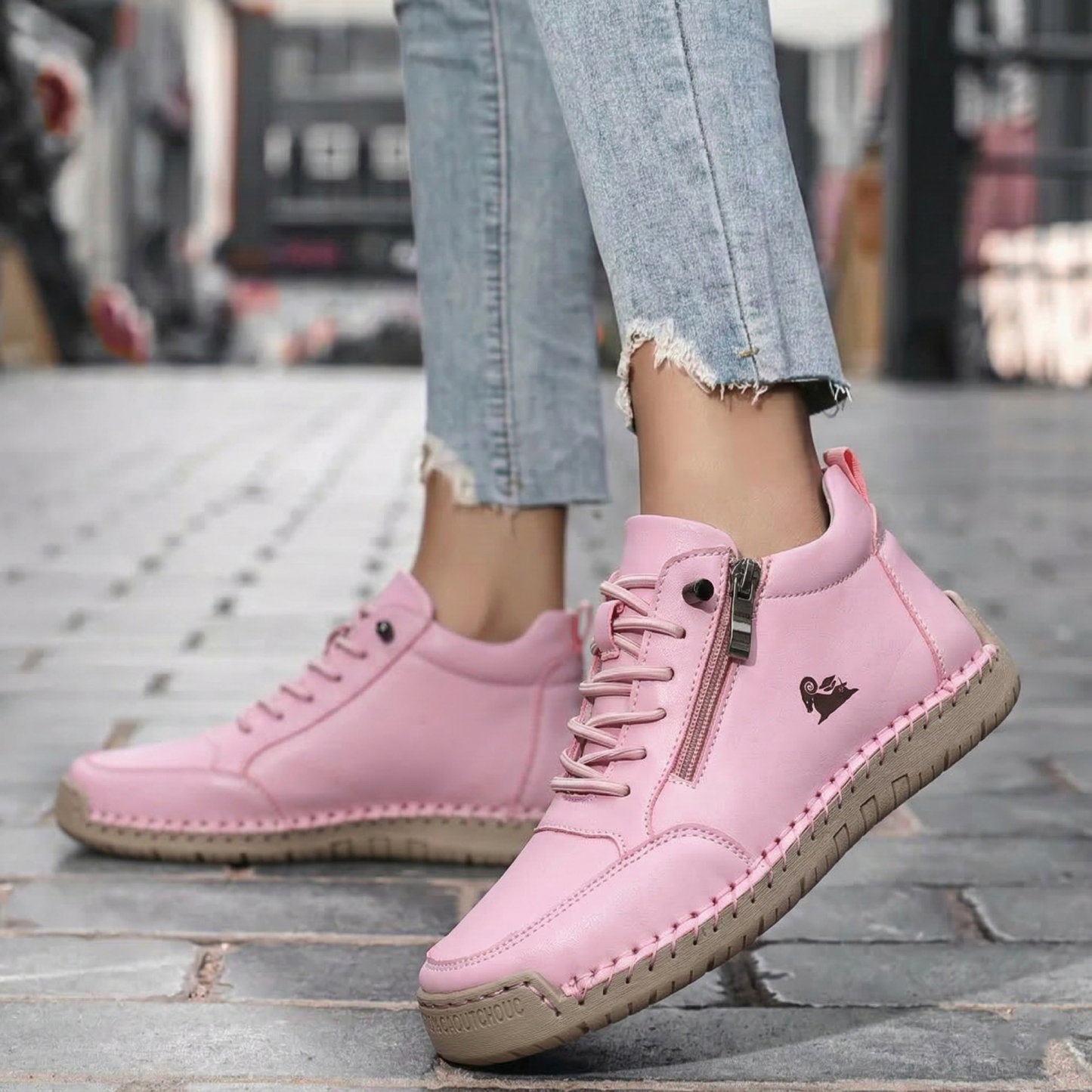 (🔥 50% sleva – Nenechte si ji ujít!) Vybraná obuv z telecí kůže – ortopedické boty – 👞 – odolné, protiskluzové a nepromokavé (podpora klenby, úleva od bolesti, unisex)