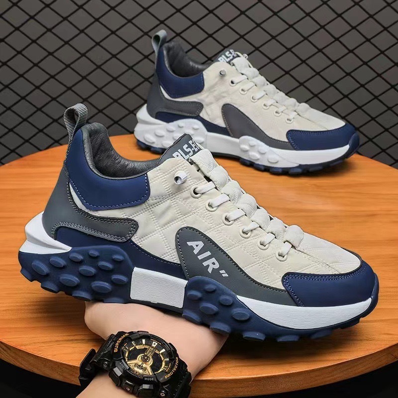 （⚡ ¡50% de Dto. SOLO HOY! ）Zapatillas Ergonómicas para Hombre: Camina Todo el Día Sin Dolor ni Fatiga - Proporciona soporte y anti-deslizamiento.