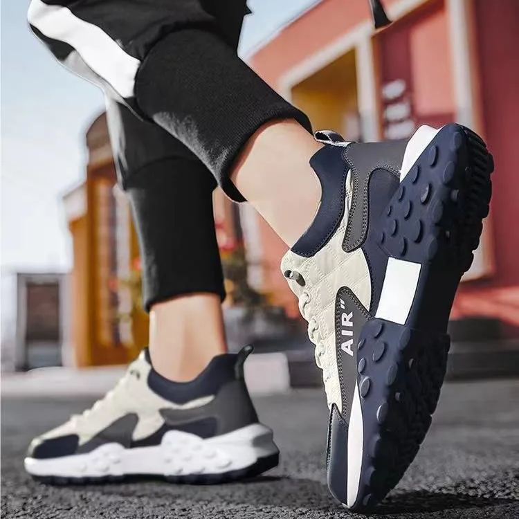 （⚡ ¡50% de Dto. SOLO HOY! ）Zapatillas Ergonómicas para Hombre: Camina Todo el Día Sin Dolor ni Fatiga - Proporciona soporte y anti-deslizamiento.