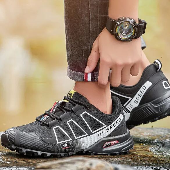 🔥 ¡50% MENOS! Zapatos Ortopédicos de Senderismo:Elimina el Dolor de Pies (Diseño ergonómico & Antideslizantes & Unisex)