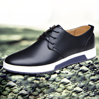 Atmungsaktive Business-Lederschuhe für Herren
