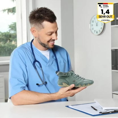 Deory - ergonomischer, wasserdichter & schmerzlindernder Leder-Barfußschuh