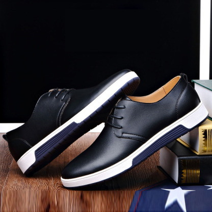 Atmungsaktive Business-Lederschuhe für Herren