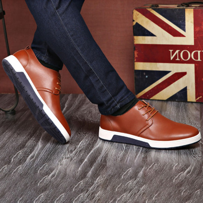 Atmungsaktive Business-Lederschuhe für Herren