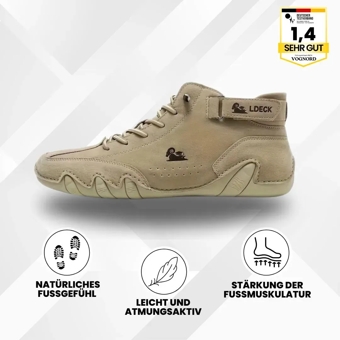 Deory - ergonomischer, wasserdichter & schmerzlindernder Leder-Barfußschuh