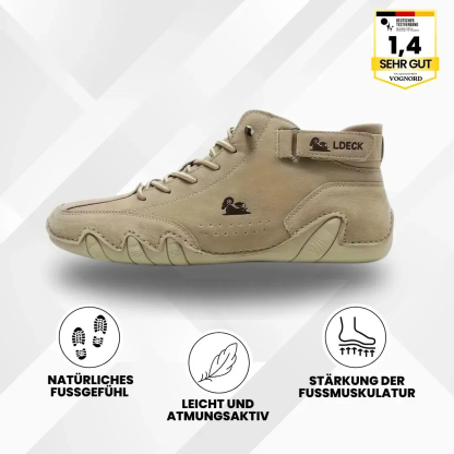 Deory - ergonomischer, wasserdichter & schmerzlindernder Leder-Barfußschuh