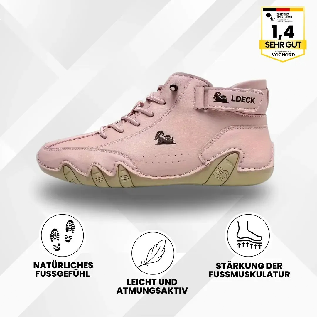 Deory - ergonomischer, wasserdichter & schmerzlindernder Leder-Barfußschuh