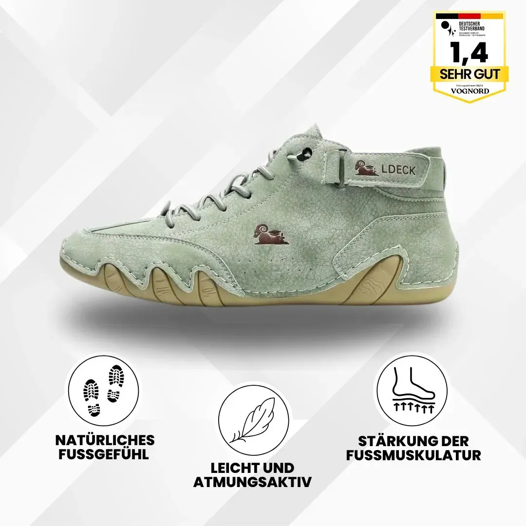 Deory - ergonomischer, wasserdichter & schmerzlindernder Leder-Barfußschuh