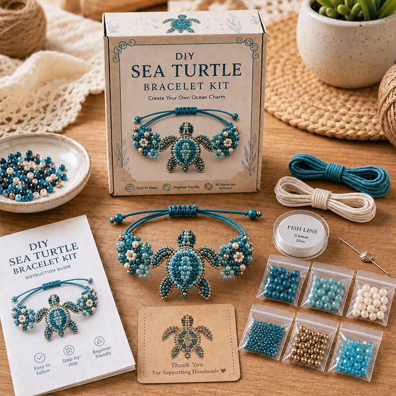 🔥50 % Rabatt – Letzter Tag 🐙DIY Perlenarmband Set – Gestalte deine eigenen einzigartigen Schmuckstücke