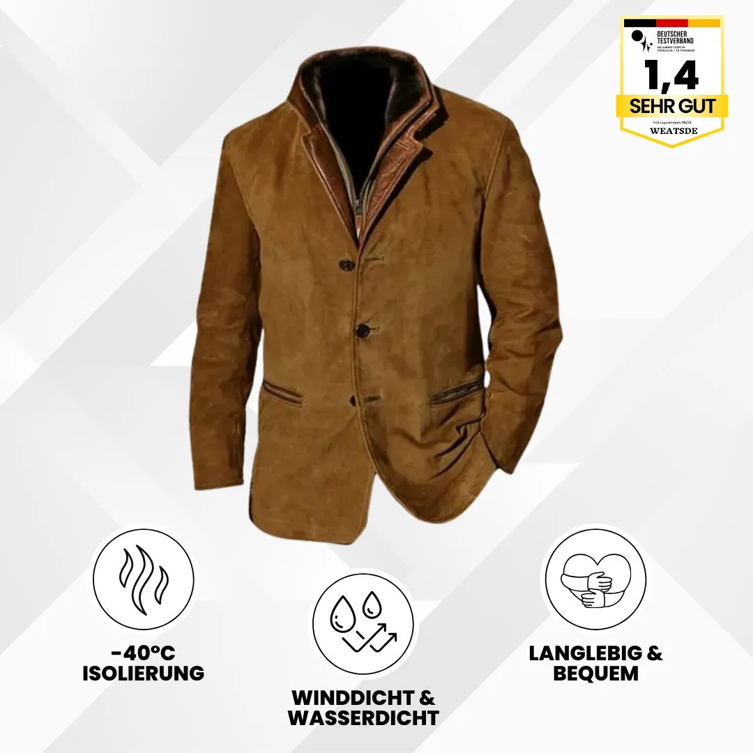 Clooney - Hochwertige Lederjacke für Herbst und Winter