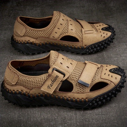 Bequeme, rutschfeste Sandalen für Herren mit Fußgewölbeunterstützung