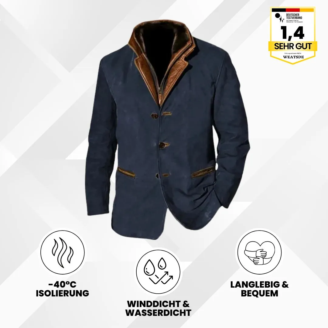 Clooney - Hochwertige Lederjacke für Herbst und Winter