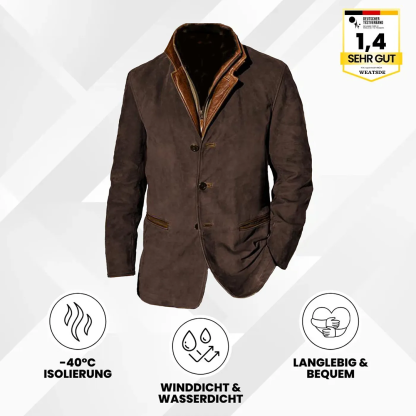 Clooney - Hochwertige Lederjacke für Herbst und Winter