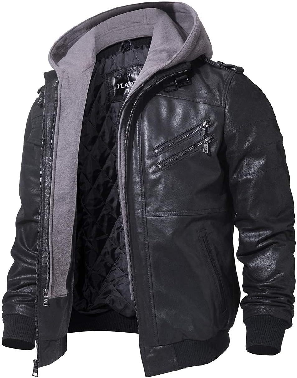 Lederjacke