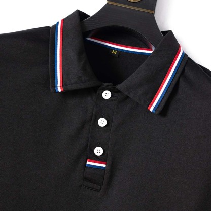Neues kurzärmliges Revers-Poloshirt für Herren