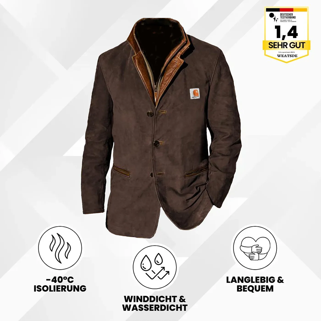 Clooney - Hochwertige Lederjacke für Herbst und Winter