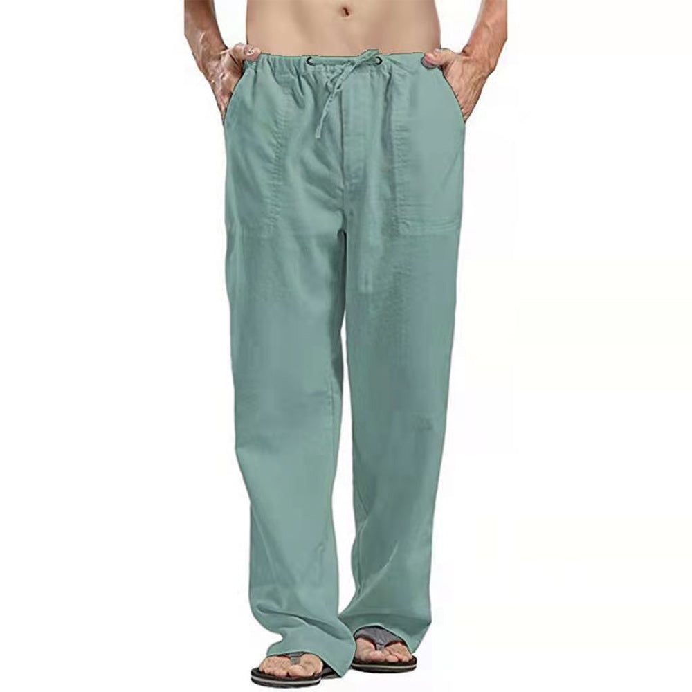  Leinen-Freizeithose für Herren