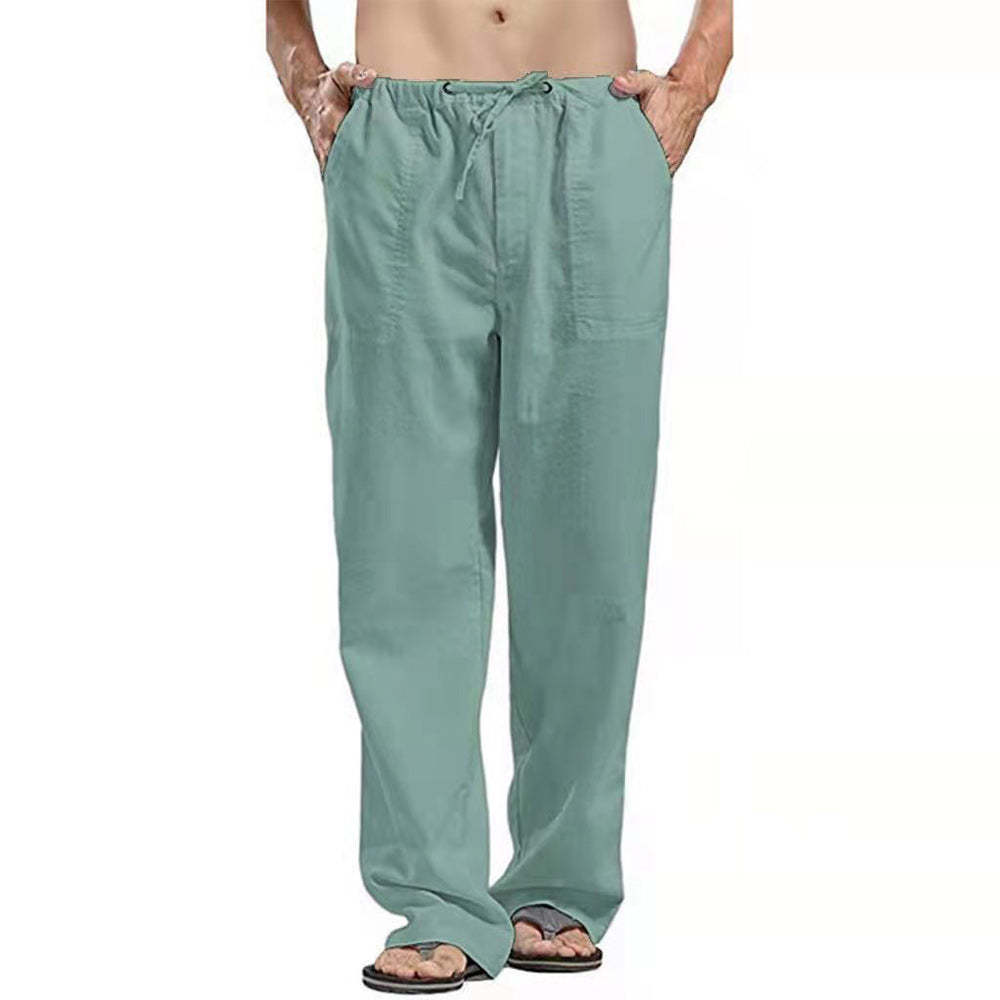  Leinen-Freizeithose für Herren