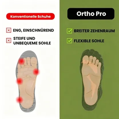 Ortho Pro Hallux  – ergonomische & schmerzlindernde Hallux Valgus Schuhe