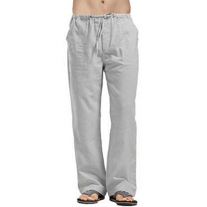  Leinen-Freizeithose für Herren