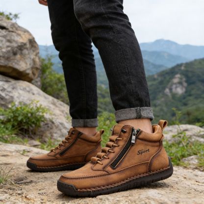 ⏰LETZTER TAG – 70 % RABATT🛒 Herren Wanderschuhe wasserdicht – Orthopädischer Komfort und stabiler Halt