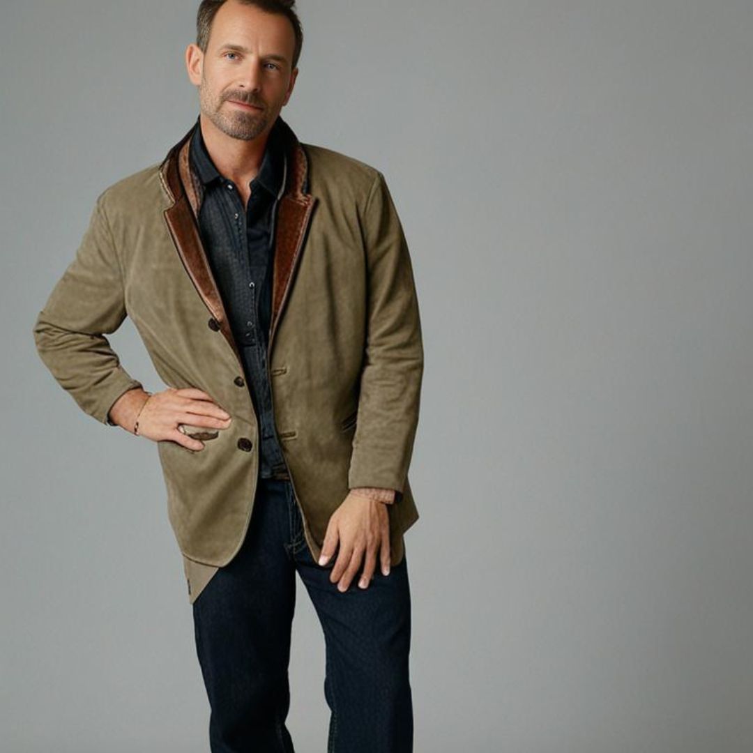 Clooney - Hochwertige Lederjacke für Herbst und Winter