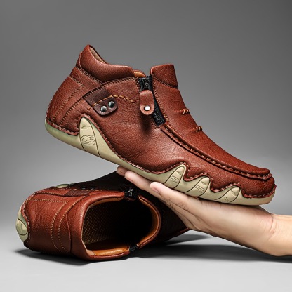 ⏰Last Day! 45% OFF 🔥Men's Handmade Genuine Leather Orhopedic Walking Boots