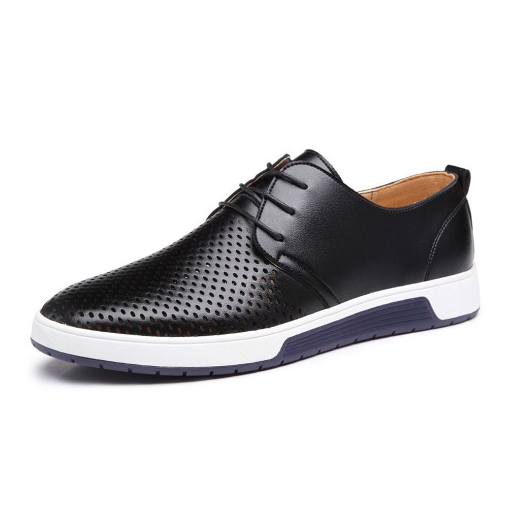 Atmungsaktive Business-Lederschuhe für Herren