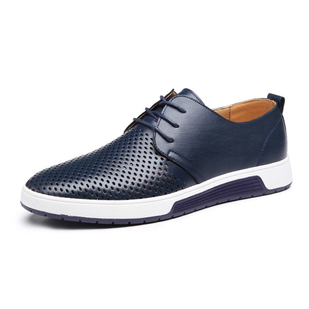 Atmungsaktive Business-Lederschuhe für Herren