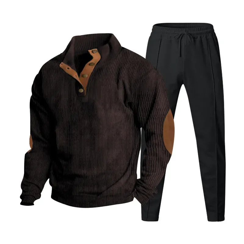 Herren Outdoor Casual Stehkragen Langarm-Sweatshirt