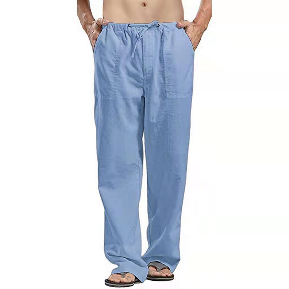  Leinen-Freizeithose für Herren