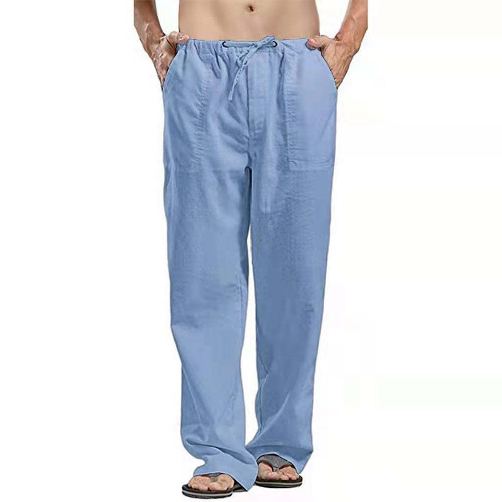  Leinen-Freizeithose für Herren