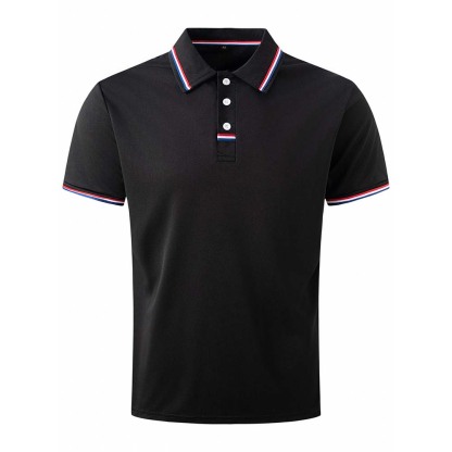 Neues kurzärmliges Revers-Poloshirt für Herren