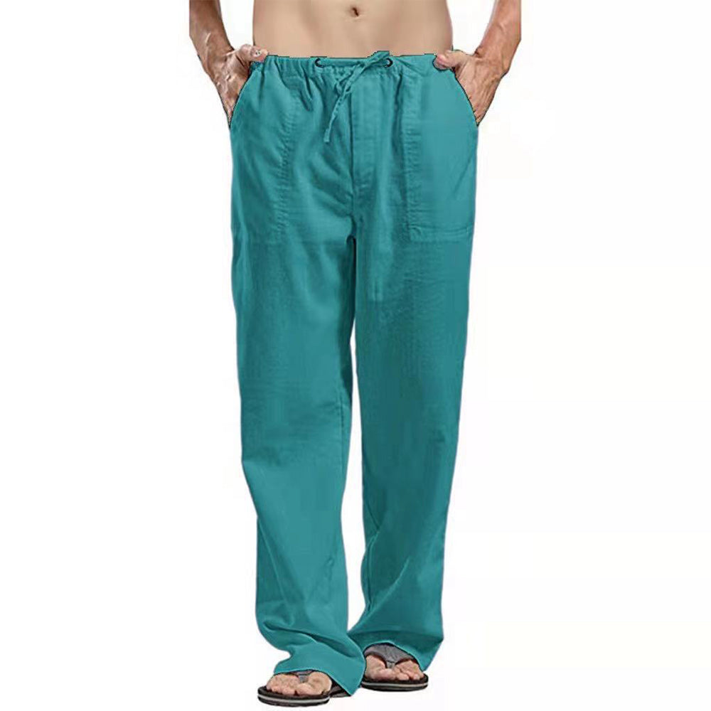  Leinen-Freizeithose für Herren