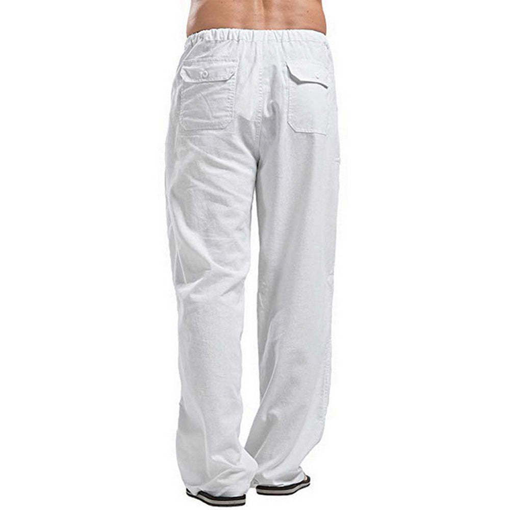Therling Leinen-Freizeithose für Herren