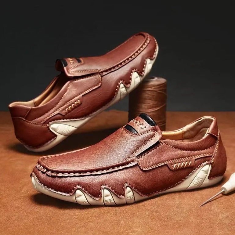 ⏰ Letzter Tag! 60 % Rabatt 🔥 VOGNORD® Handgefertigte orthopädische Herren-Loafer aus echtem Leder