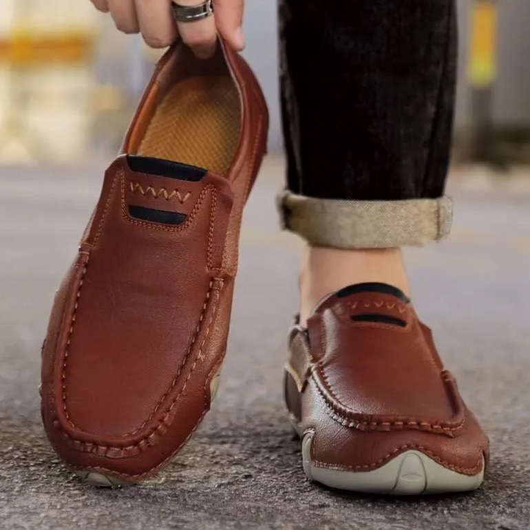 ⏰ Letzter Tag! 60 % Rabatt 🔥 VOGNORD® Handgefertigte orthopädische Herren-Loafer aus echtem Leder