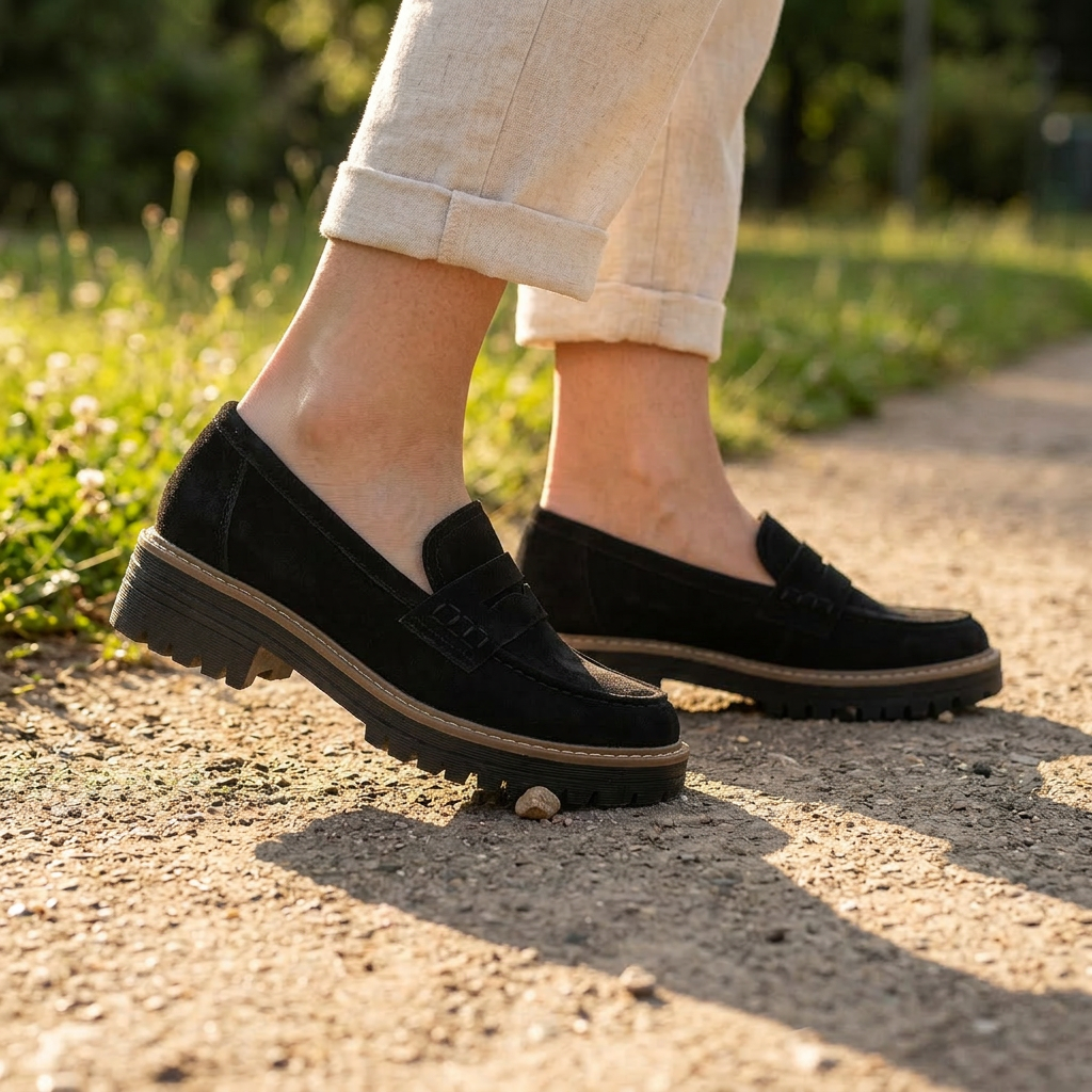 Walk on Clouds, Live Pain-Free: The Orthohealthwalk Orthopedic Platform Loafers