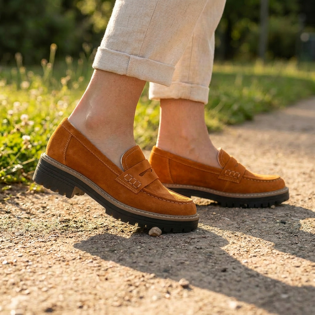 Walk on Clouds, Live Pain-Free: The Orthohealthwalk Orthopedic Platform Loafers